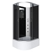 Душевая кабина Niagara NG 2510-14RBKG стекло тонированное, без крыши, гидромассаж