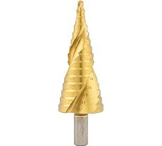 Сверло ступенчатое спиральное в блистере (4-32 мм; HSS 4241) Forsage F-44740S(29856)