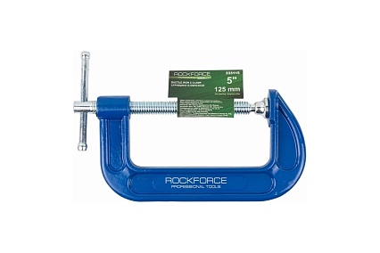 Струбцина Rockforce G-образная Profi 5-125мм RF-333115(17027)