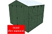 Тент палатки сварщика «домик» 2.5x2.5x2.4 м МногоТентов 7TD2.5x2.5BR_PVC