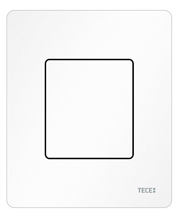 Кнопка смыва для писсуара TECE Solid 9242433 металл, белый матовый