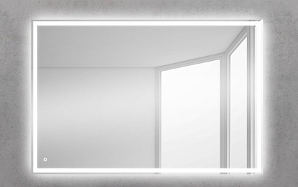 Зеркало BelBagno SPC-GRT-1000-600-LED-TCH 100x60 см сенсорный выключатель