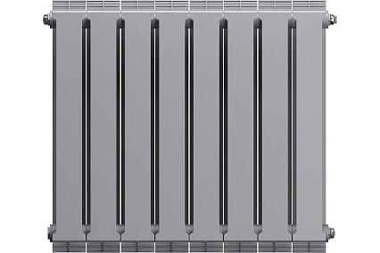 Радиатор Royal Thermo PianoForte 500/Silver Satin - 8 секц. НС-1176341