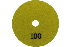 Алмазный гибкий шлифовальный круг Orientcraft АГШК 100 мм, P100, Черепашка сухое шлифование 100100B