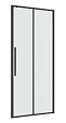 Душевая дверь Niagara Nova 100x195 прозрачное, графит NG-34-10AGR