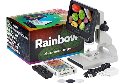 Цифровой микроскоп Levenhuk Rainbow DM700 LCD 76825