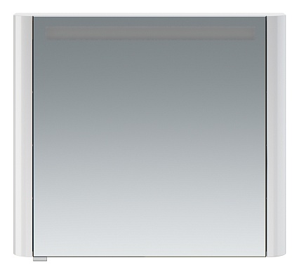 Зеркальный шкаф Am.Pm Sensation 80 см L белый