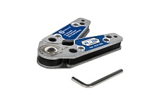 Угольник магнитный КОБАЛЬТ 101х63 мм, регулируемый, диапазон углов 20-200 град., тран-р, ключ д/фиксации, магнит до 16 кг, блист. 919-500