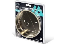 Коронка алмазная 132x55 мм, #80, по стеклу и плитке METALLICA Optima 901670