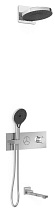 Душевой набор Vincea Inspire VSFW-432TI1CH термостат, хром
