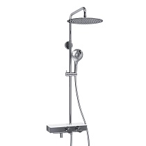 Душевая стойка WasserKRAFT A113.116.101.CH Thermo с термостатом, хром