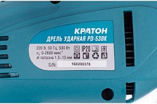 Дрель Кратон PD-530 3 02 01 005