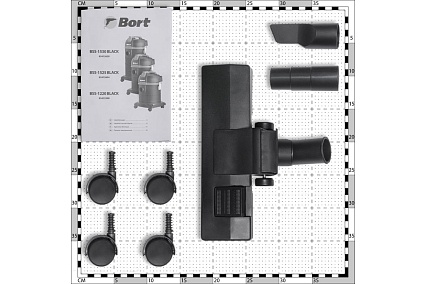 Пылесос для сухой и влажной уборки Bort BSS-1220 BLACK 93412598