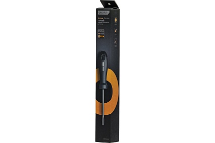 Шлицевая отвёртка Deli Home Series Black HT1106 SL6x150мм, Cr-V, Soft Touch рукоятка, подарочная упаковка 104605