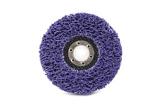 Круг зачистной полимерный коралловый Purple (115x22.2x15 мм; зернистость очень грубая extra coarse) РемоКолор 37-1-404