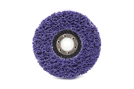 Круг зачистной полимерный коралловый Purple (115x22.2x15 мм; зернистость очень грубая extra coarse) РемоКолор 37-1-404