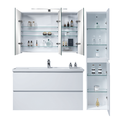 Мебель для ванной Orans BC-4023-1000 100 см белый глянец