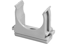 Крепеж-клипса под пистолет ТРИЗАМ O 25 мм, серая, 100 шт. TRZ0386