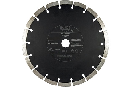Диск алмазный ECO Line S-10 400x3.4x25.4 мм D.BOR E-S-10-0400-025