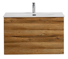 Тумба с раковиной BelBagno Marino-Cer-N 80 см Rovere Rustico