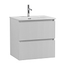 Тумба с раковиной BelBagno Uno 60 см Bianco Opaco
