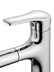 Смеситель для раковины Wonzon&Woghand WW-AE4151-CR выдвижной излив, хром
