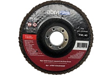 Круг лепестковый торцевой Brown 125х22 мм, Al 40 Flat Abraforce AFBR125AO04058F