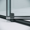 Душевая дверь Niagara Nova 80x195 прозрачное, графит NG-35-8AGR