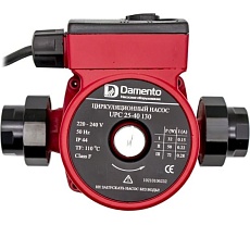Насос циркуляционный Damento UPC 25-40, 130мм, напор 4м, 72Вт, подключение 1&quot; (1/8) 010540