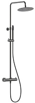 Душевая стойка AQUAme Siena AQM8006GM с термостатом, металл