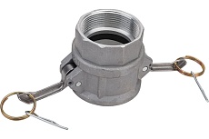 Алюминиевый камлок TITAN LOCK типа D серия &quot;EcoLine&quot;, розетка внутренняя резьба BSP 2&quot;, TL200DAL-EL