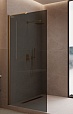 Душевая перегородка Vincea Волк-Ин (Walk-In) VLSW-1H120CGG 120x200 брашированное золото, тонированное