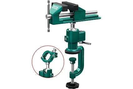 Шарнирно-поворотные тиски Kraftool Precision 75 мм 32711-75