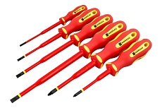 Набор диэлектрических отверток Norgau с тонким жалом 6 предметов, тип NBS172VDE-060 067123060