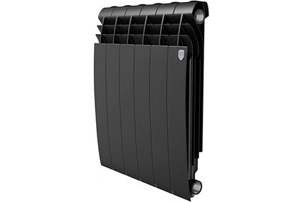 Радиатор Royal Thermo Biliner Alum 500 Noir Sable 6 секций НС-1250268
