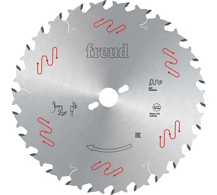 Пила дисковая Freud 250x3.2x30 мм, Z22, HM Lu1C 0100