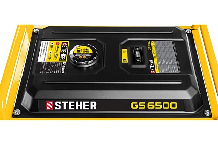 Бензиновый генератор Steher 5500 Вт GS-6500