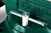 Слесарные тиски Sata 5" 133 мм, с поворотным механизмом, вес 21 кг 70842