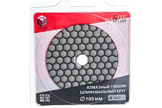 Круг алмазный гибкий шлифовальный АГШК Master Line (100х2 мм; №400; сухая) Diam 568