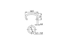 Скобообжимной пистолет AmT C-Ring SC760