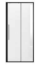 Душевая дверь Niagara Nova 140x195 прозрачное, черный матовый NG-84-14AB