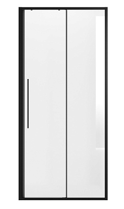 Душевая дверь Niagara Nova 140x195 прозрачное, черный матовый NG-84-14AB