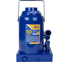 Домкрат бутылочный Kraft 50 т, 2 клапана, PRO KT 800086