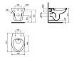 Подвесной унитаз Ideal Standard Eurovit W705501 с функцией биде