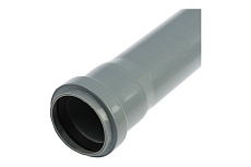 Труба РемоКолор внутренняя канализация, серая, 50x1.8 мм, 0.5 м 67-1-001