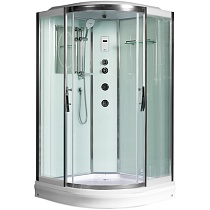 Душевая кабина WeltWasser Emmer 11015 110x110 хром, прозрачное