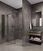 Душевая дверь Timo TDSS-140/13C-8R 140x200 прозрачное, никель