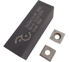 Нож сменный FHONK квадратный твердосплавный 15x15x2.5 R200 HW 4R0.5 (упаковка 10шт) 151525R2004R05FK08-10