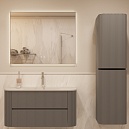 Мебель для ванной Vincea Альто (Alto) 100 см светло-серый матовый