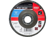 Диск шлифовальный лепестковый 125 мм, Р120, плоский MODECO MN-68-845